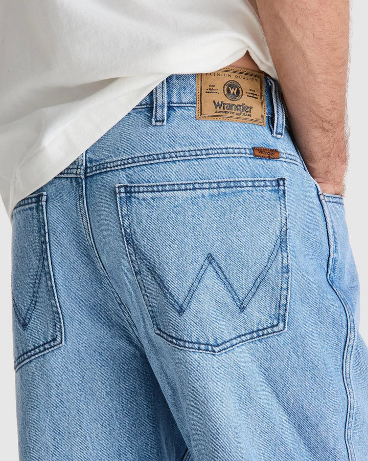 WRANGLER EAZY STRAIGHT JEAN HIGHLAND BLUE