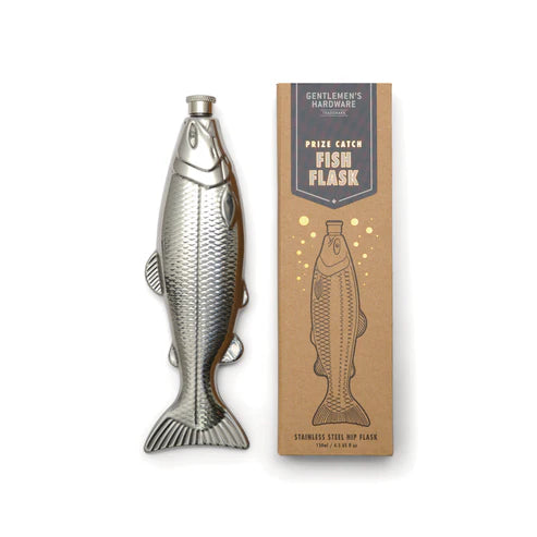 GENTLEMEN'S HARDWARE FISH HIP FLASK