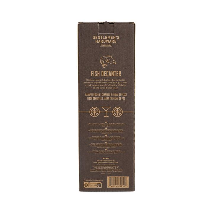 GENTLEMEN'S HARDWARE FISH DECANTER