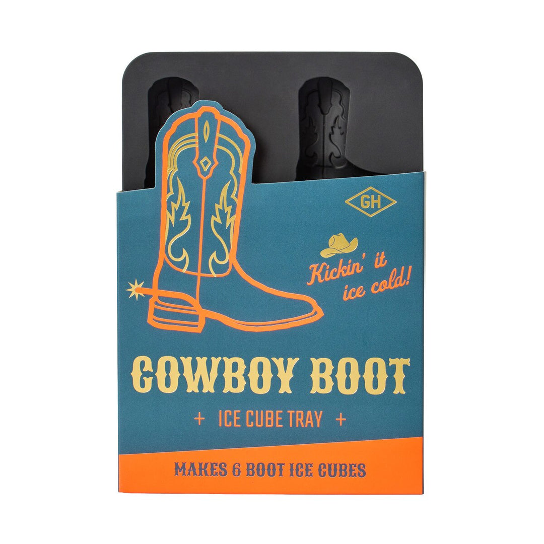 GENTLEMEN'S HARDWARE COWBOY BOOT ICE CUBE TRAY