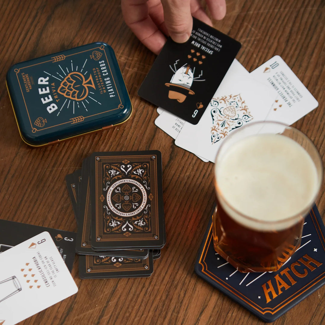 GENTLEMEN'S HARDWARE BEER WATERPROOF PLAYING CARDS