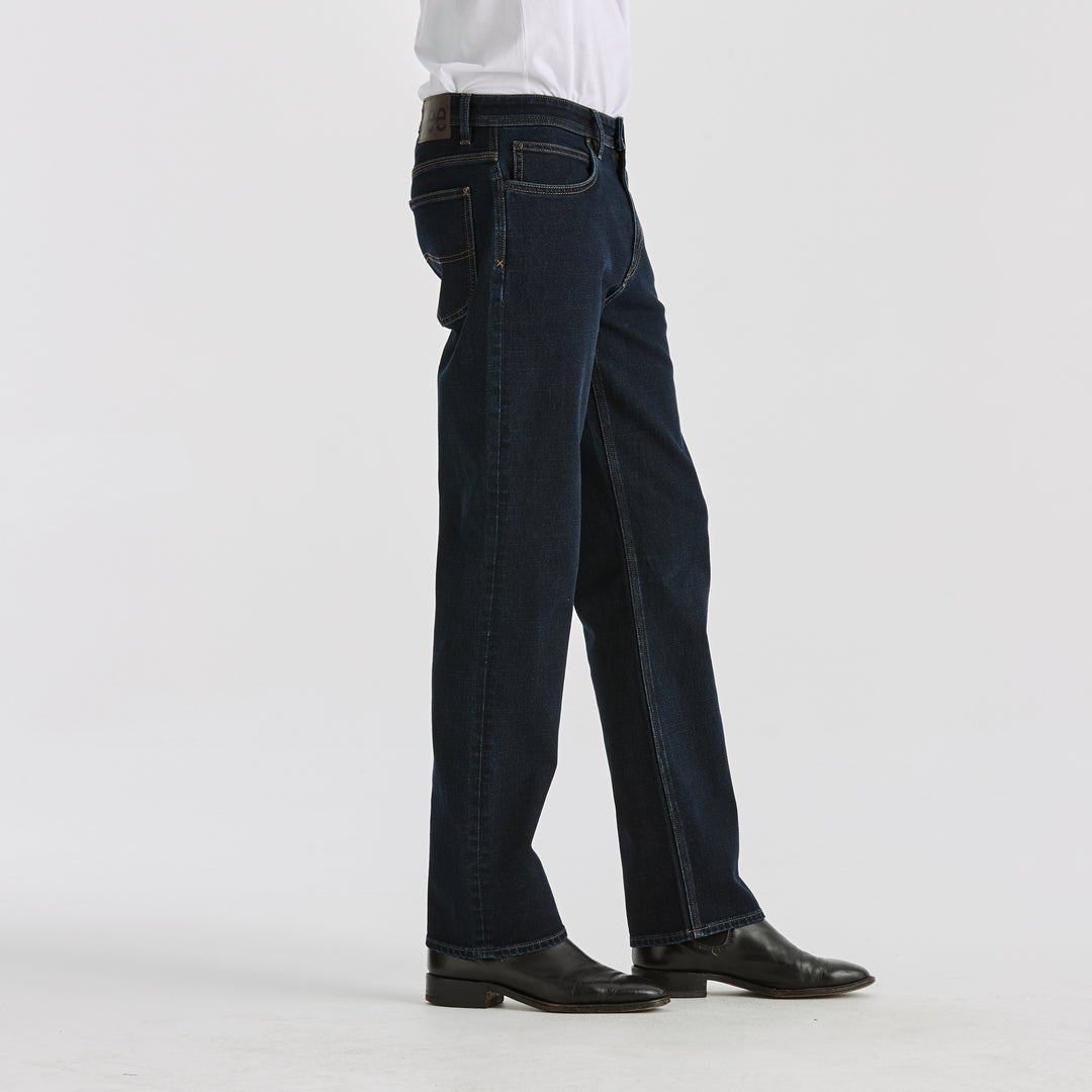 LEE ORIGINALS  L101 STRAIGHT JEAN STRETCH INDIGO