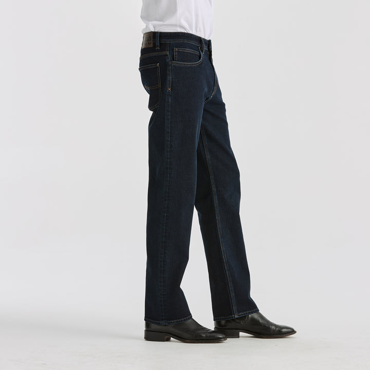 LEE ORIGINALS  L101 STRAIGHT JEAN STRETCH INDIGO