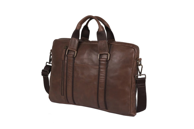 INDEPAL LINCOLN LEATHER SATCHEL