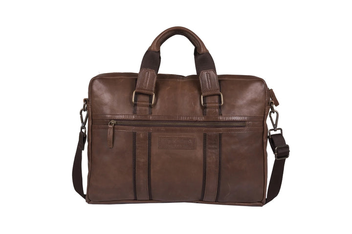 INDEPAL LINCOLN LEATHER SATCHEL
