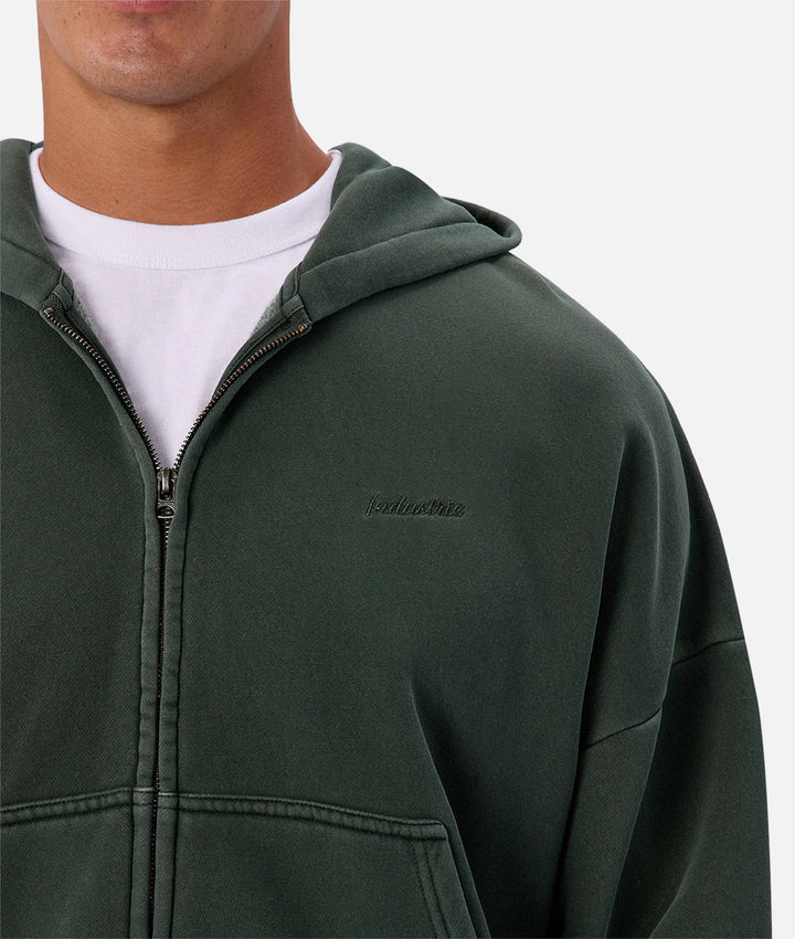 INDUSTRIE THE STATEN ZIP THROUGH HOODIE