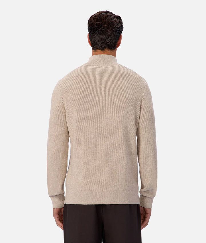 INDUSTRIE THE NEW ENGLAND ZIP NECK KNIT