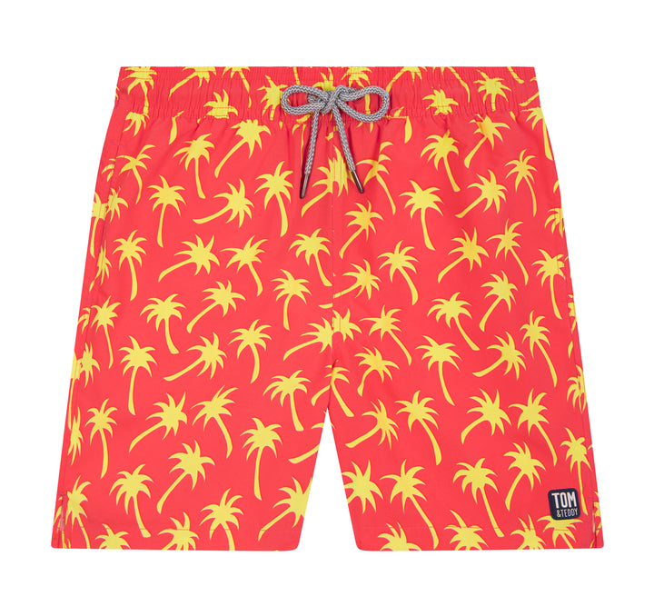 TOM & TEDDY PALM SWIM SHORT *ONLINE ONLY*