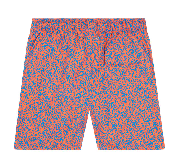 TOM & TEDDY CORAL SWIM SHORT