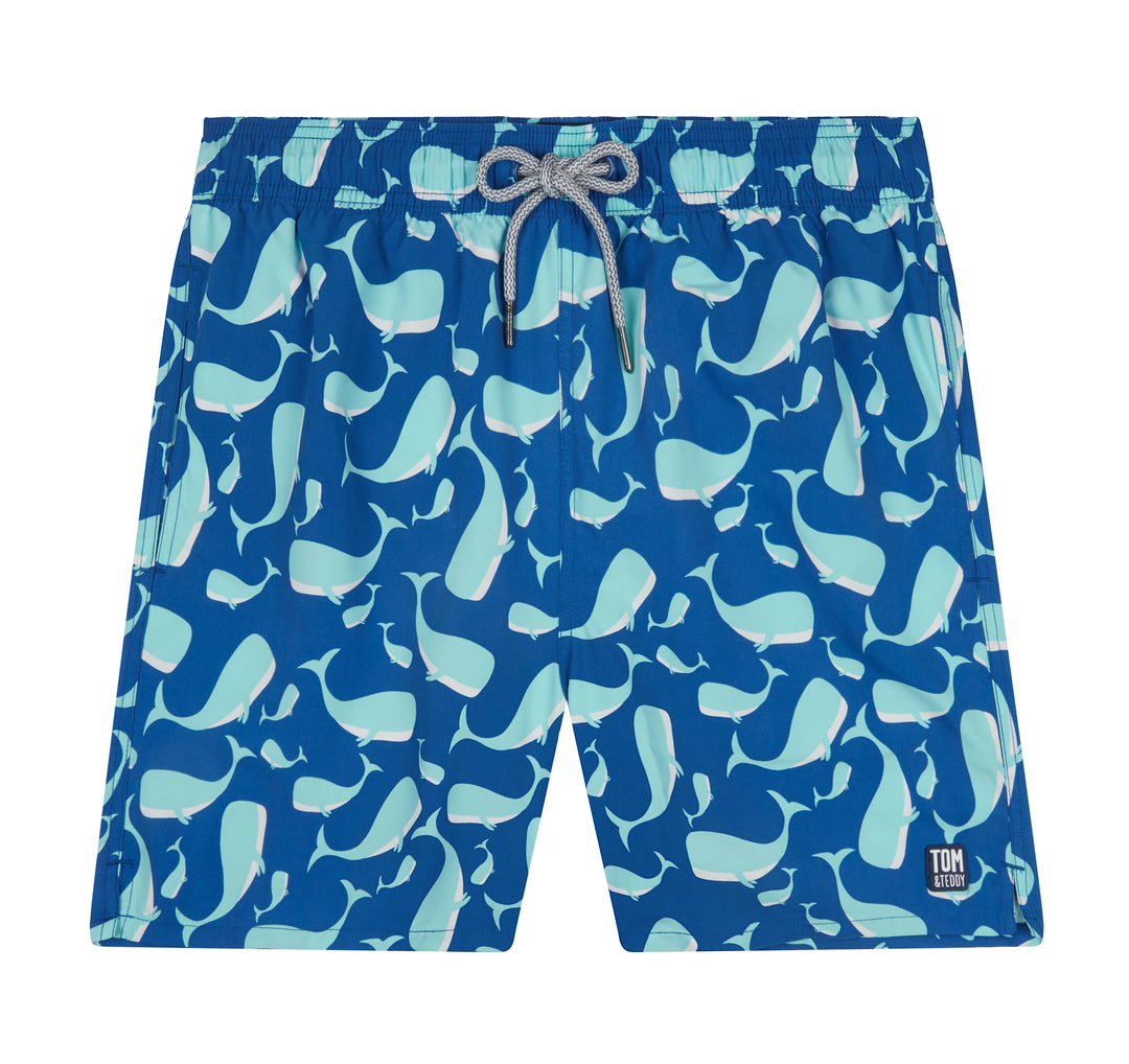 TOM & TEDDY WHALE SWIM SHORT