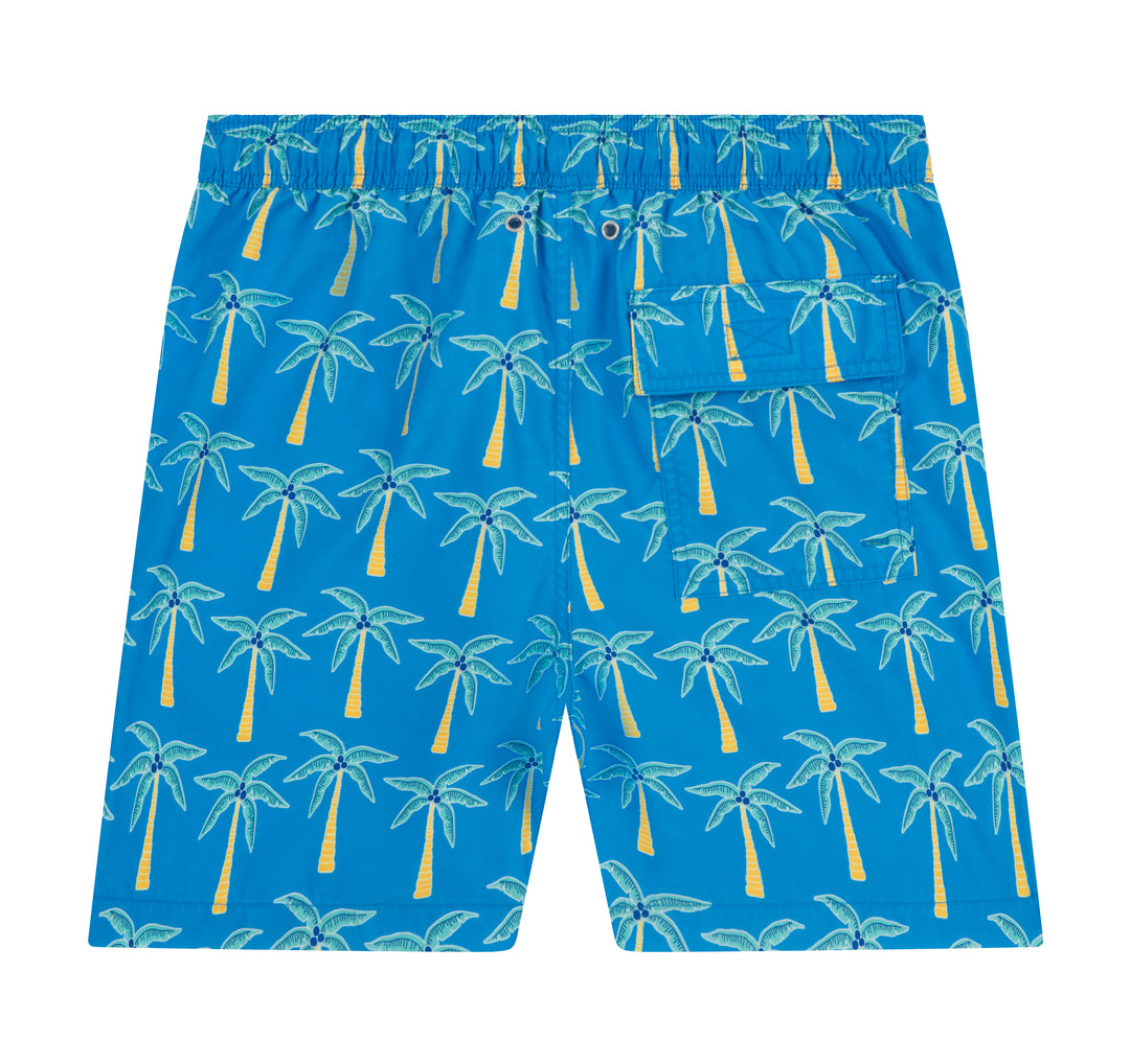 TOM & TEDDY PALM SWIM SHORT *ONLINE ONLY*