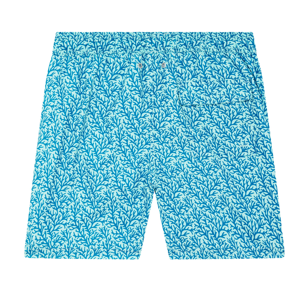 TOM & TEDDY CORAL SWIM SHORT