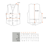 a fish named fred waistcoat size guide