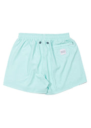 THE ROCKS PUSH BALMORAL AQUA SWIM SHORT