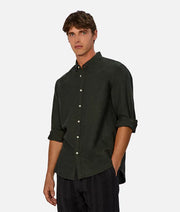 INDUSTRIE THE TENNYSON LINEN BLEND L/S SHIRT