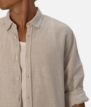 INDUSTRIE THE TENNYSON LINEN BLEND L/S SHIRT