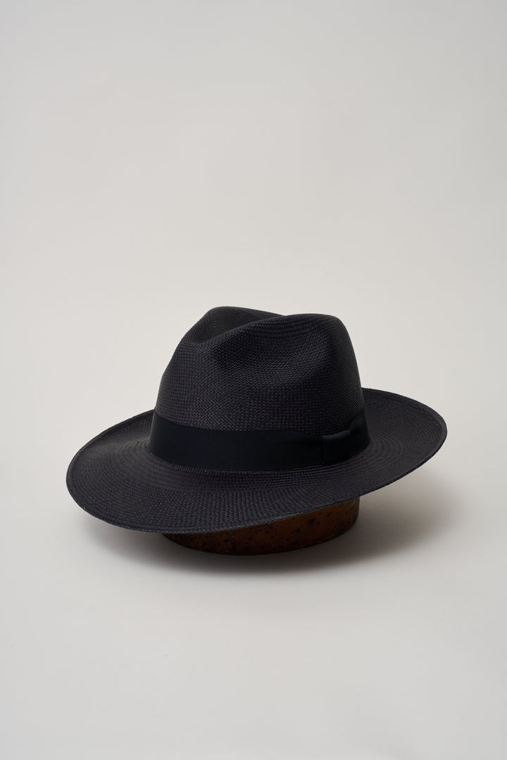 CAMILO CLASSIC PANAMA HAT NAVY MARINE