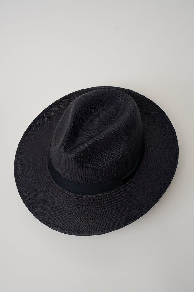 CAMILO CLASSIC PANAMA HAT NAVY MARINE