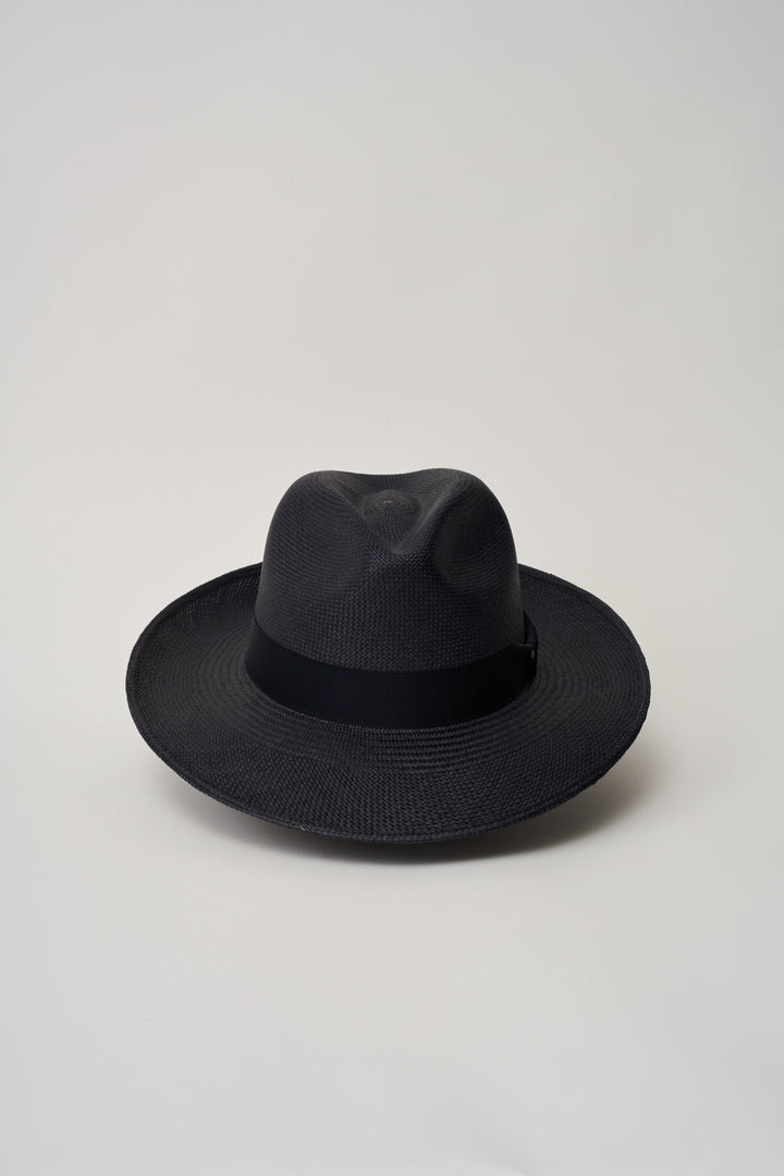 CAMILO CLASSIC PANAMA HAT NAVY MARINE