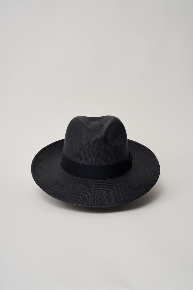 CAMILO CLASSIC PANAMA HAT NAVY MARINE
