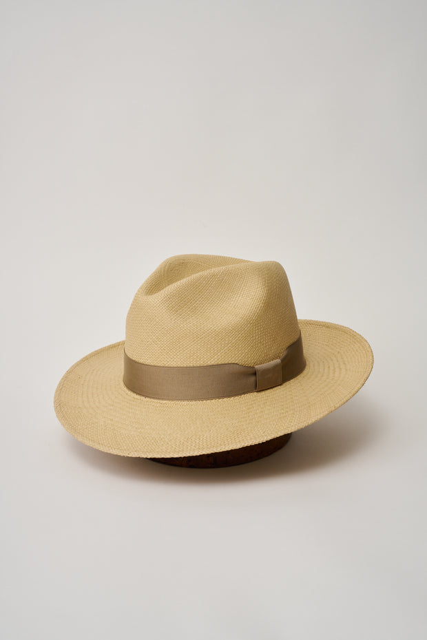 CAMILO CLASSIC PANAMA HAT SANDY TAUPE