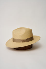 CAMILO CLASSIC PANAMA HAT SANDY TAUPE
