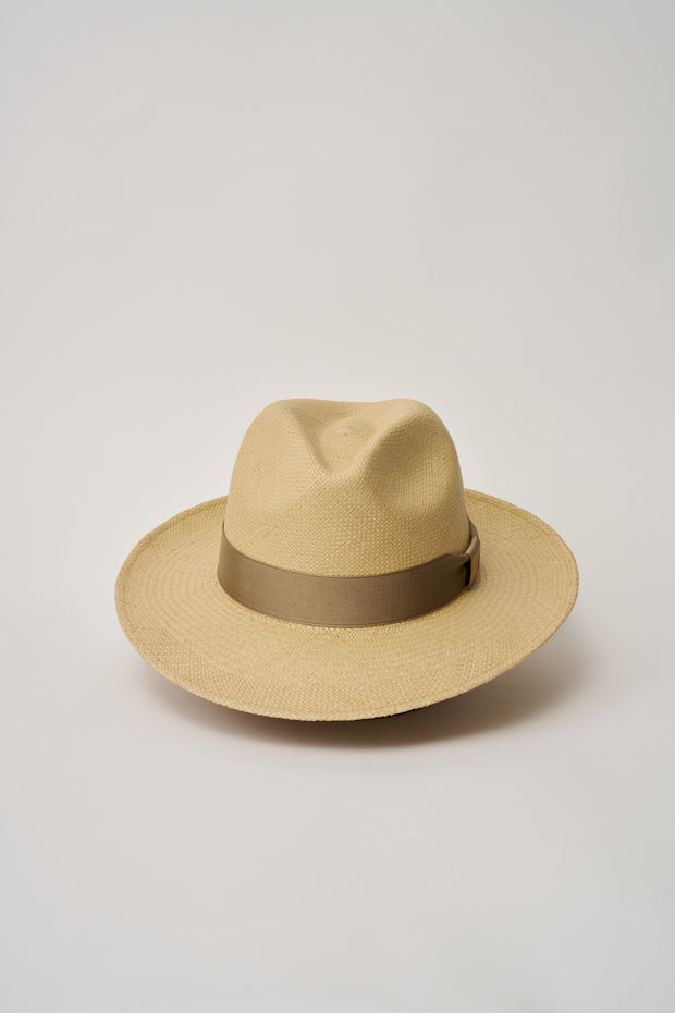 CAMILO CLASSIC PANAMA HAT SANDY TAUPE