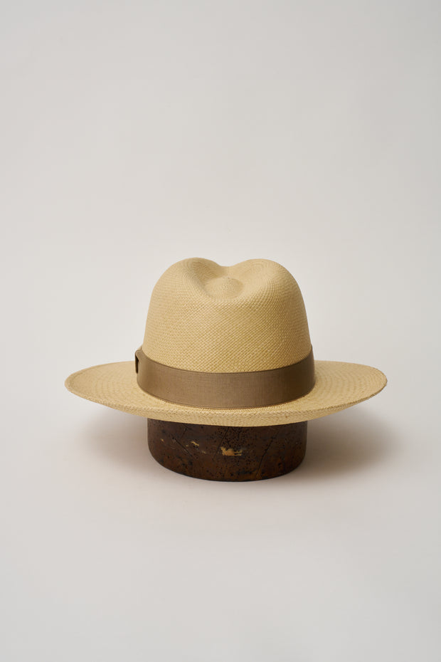 CAMILO CLASSIC PANAMA HAT SANDY TAUPE