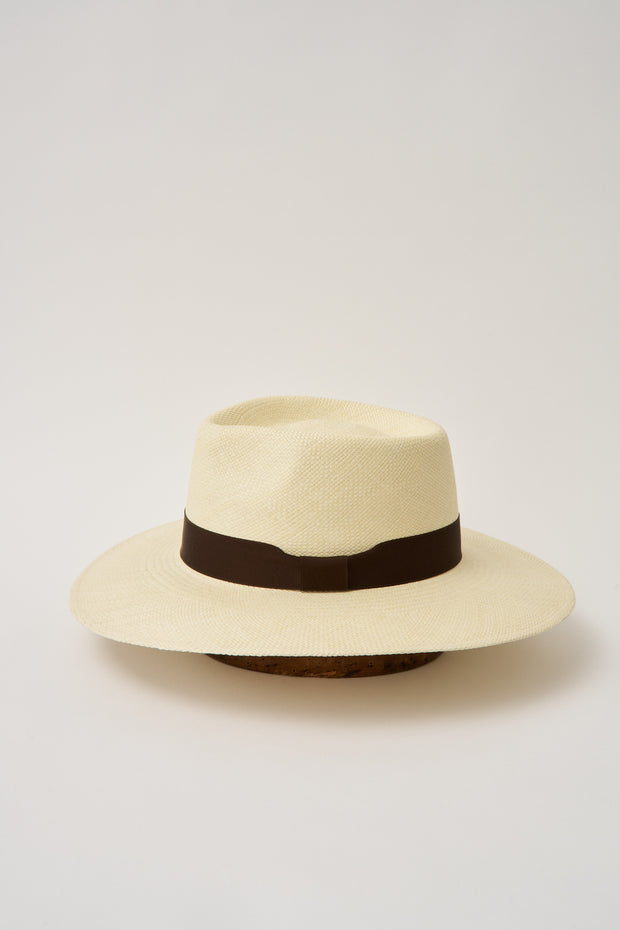 CAMILO COUNTRY PANAMA HAT NATURAL CAFFE