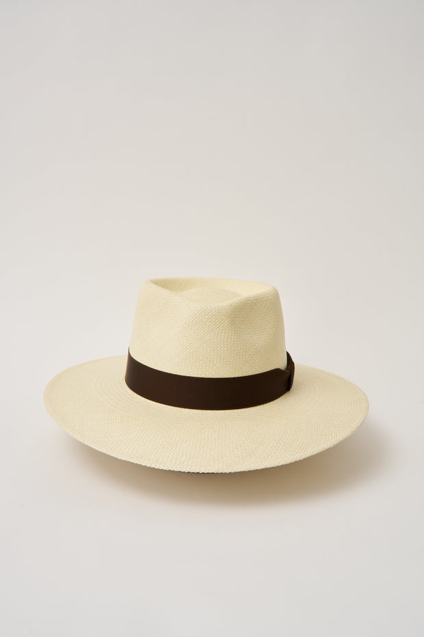 CAMILO COUNTRY PANAMA HAT NATURAL CAFFE