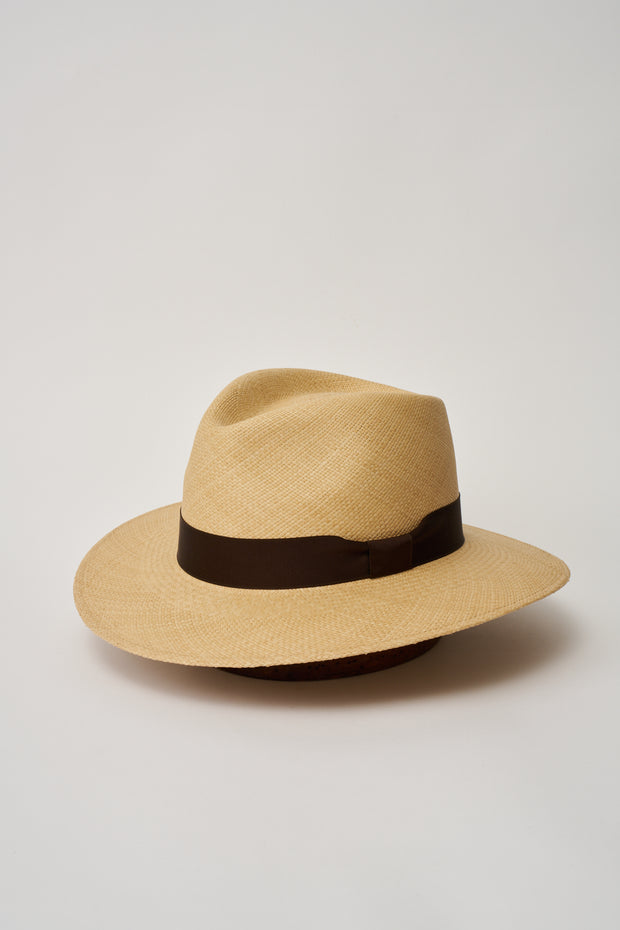 CAMILO EXECUTIVE PANAMA HAT SANDY CAFFE
