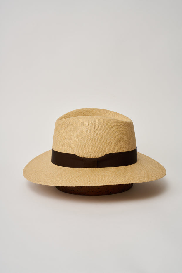CAMILO EXECUTIVE PANAMA HAT SANDY CAFFE