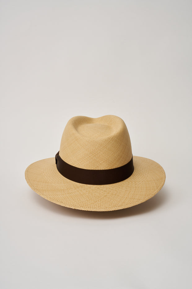 CAMILO EXECUTIVE PANAMA HAT SANDY CAFFE