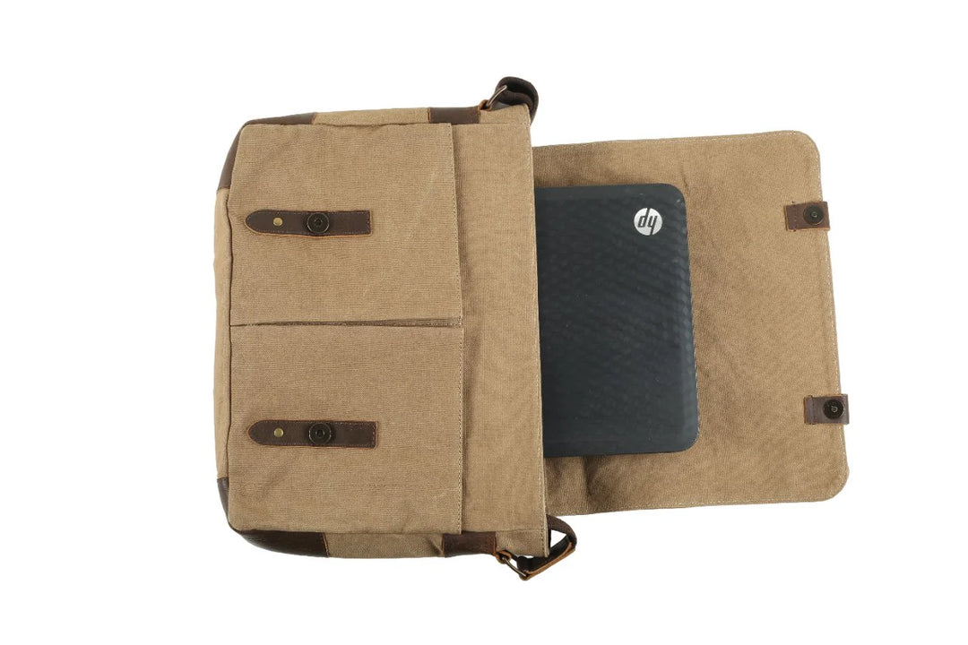 INDEPAL TROOPER CANVAS MESSENGER 13"