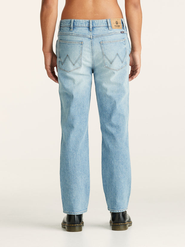 WRANGLER EAZY STRAIGHT JEAN LUCKY BLUE