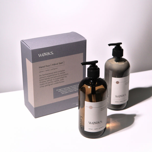 WORKS VETIVER HAND DUO BOX 500ML