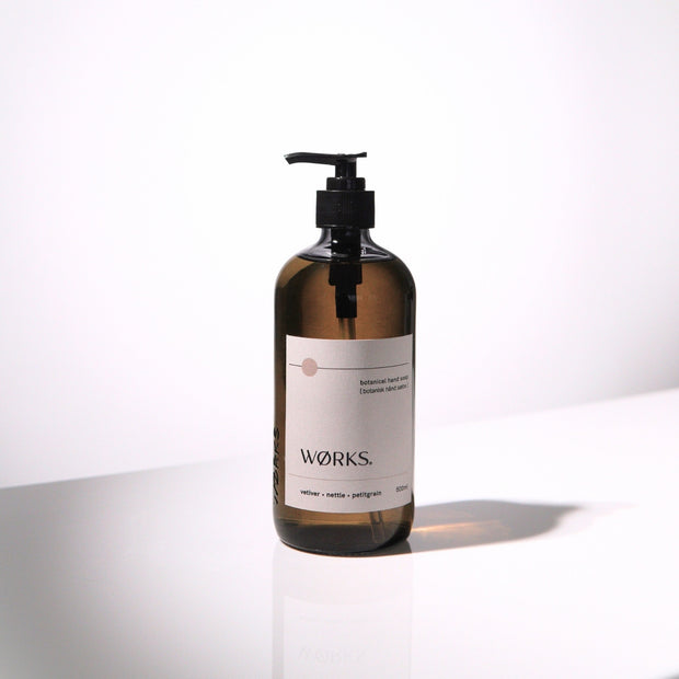 WORKS VETIVER HAND SOAP