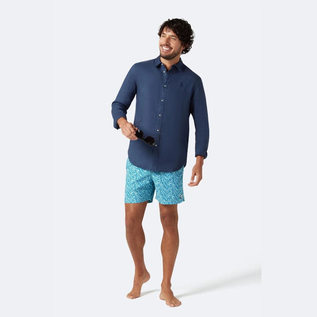 TOM & TEDDY CORAL SWIM SHORT