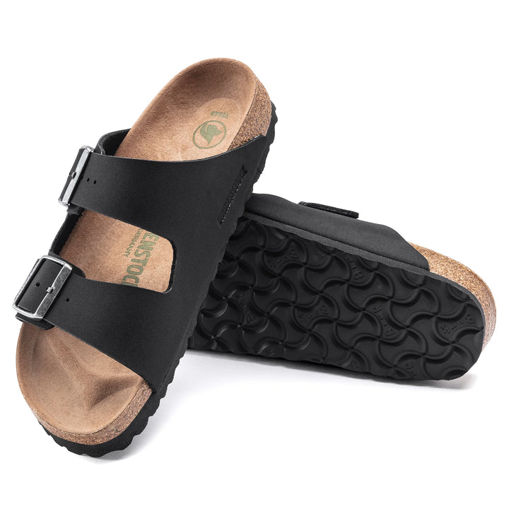BIRKENSTOCK ARIZONA BLACK BIRKIBUC