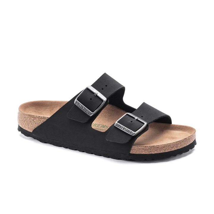 BIRKENSTOCK ARIZONA BLACK BIRKIBUC