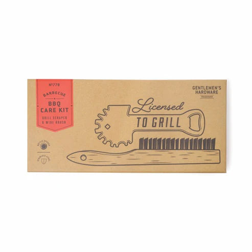 GENTLEMEN'S HARDWARE BBQ CARE KIT