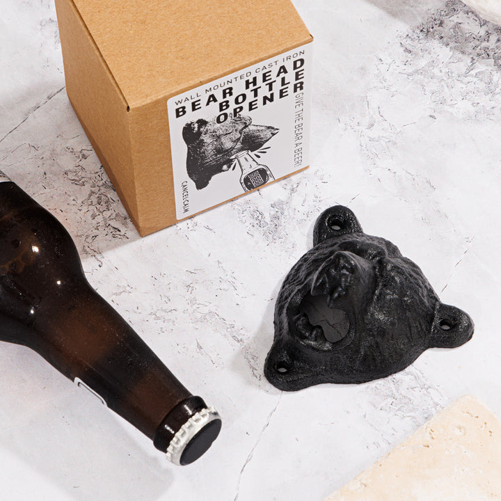 CANCEL CALM BEAR HEAD BOTTLE OPENER
