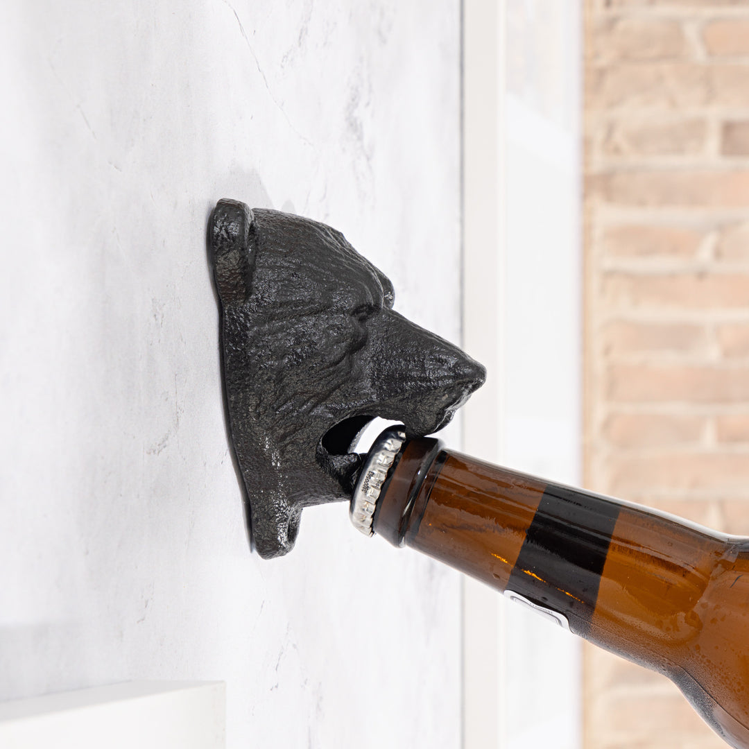 CANCEL CALM BEAR HEAD BOTTLE OPENER