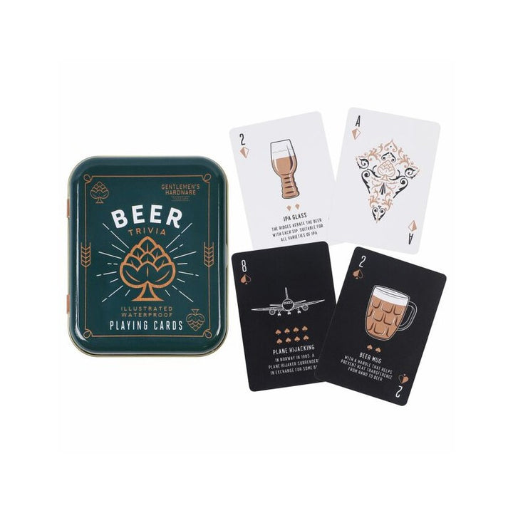 GENTLEMEN'S HARDWARE BEER WATERPROOF PLAYING CARDS