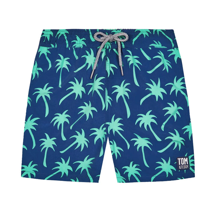 TOM & TEDDY BOYS PALMS SWIM SHORT