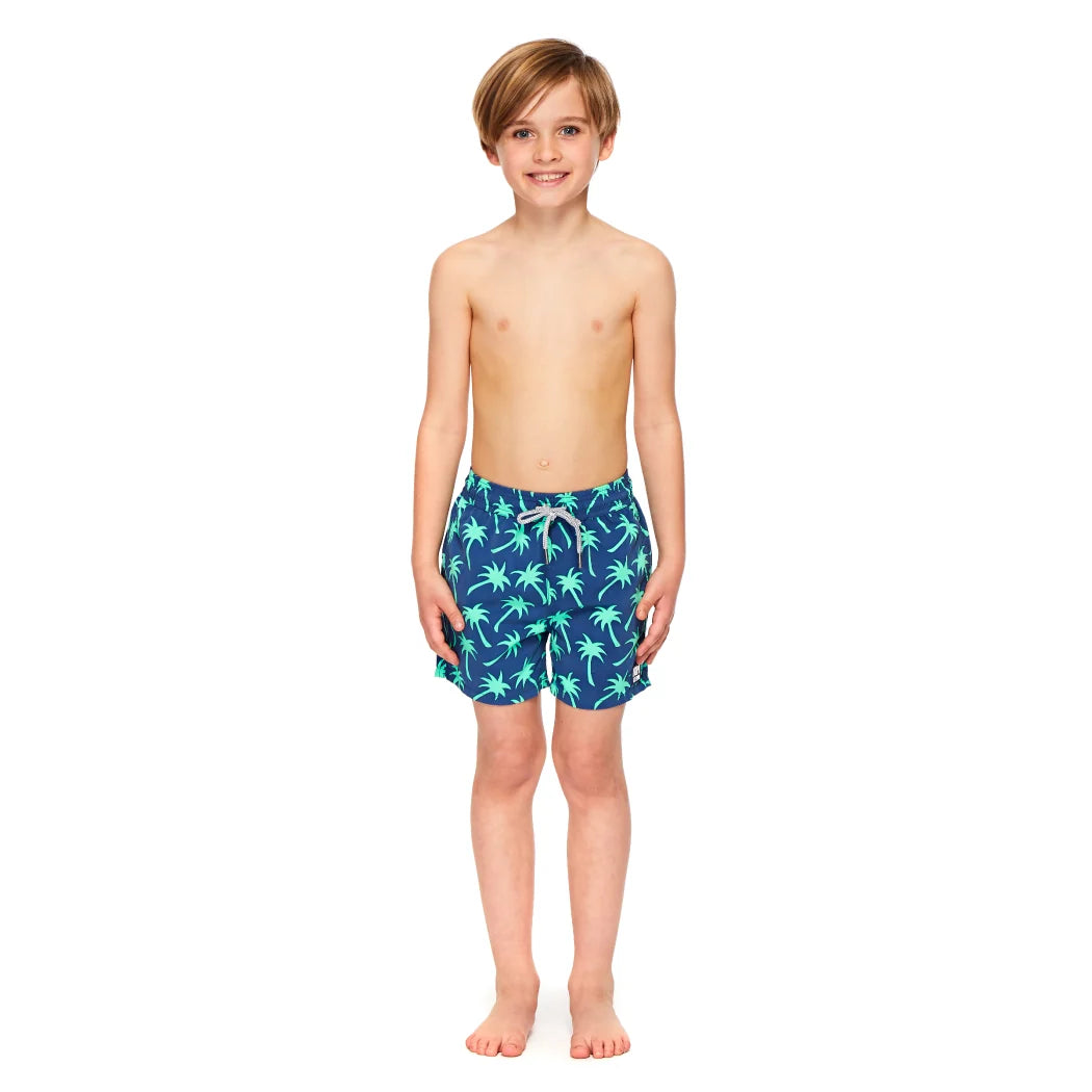 TOM & TEDDY BOYS PALMS SWIM SHORT