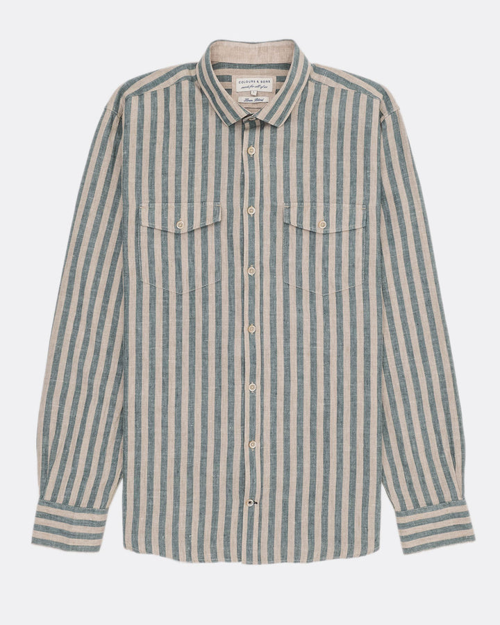 COLOURS & SONS 9223-263 LS SHIRT *ONLINE ONLY*