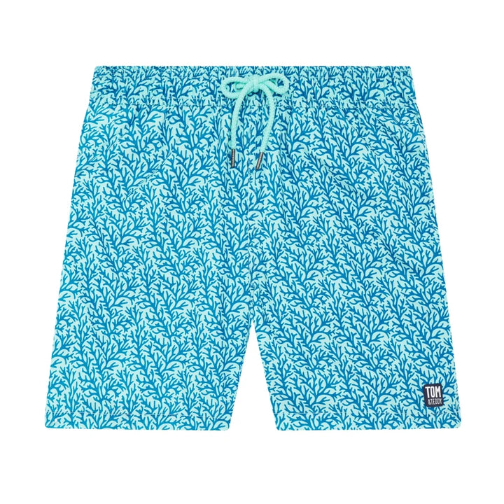 TOM & TEDDY CORAL SWIM SHORT