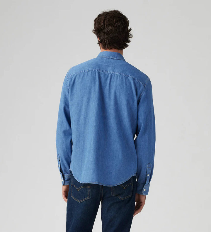 LEVI'S AUTHENTIC BUTTON DOWN WOODROW MID WASH