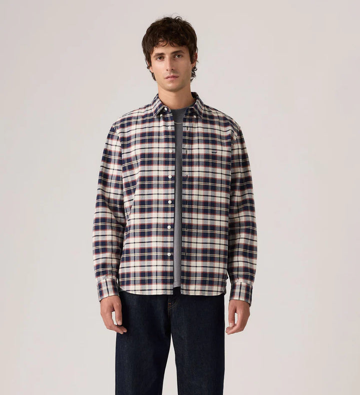 LEVI'S AUTHENTIC BUTTON DOWN ATILA PLAID DRESS